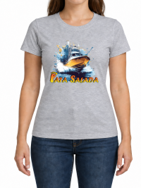 Women's Pata Salada heather-gray front