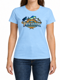 Women's Pata Salada Seafood light-blue front