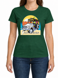 Women's Pulmonia forest-green front